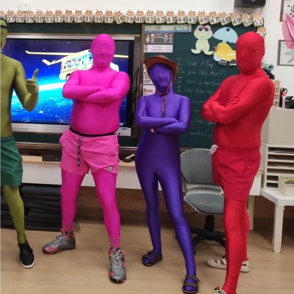 Purple Morph Suit